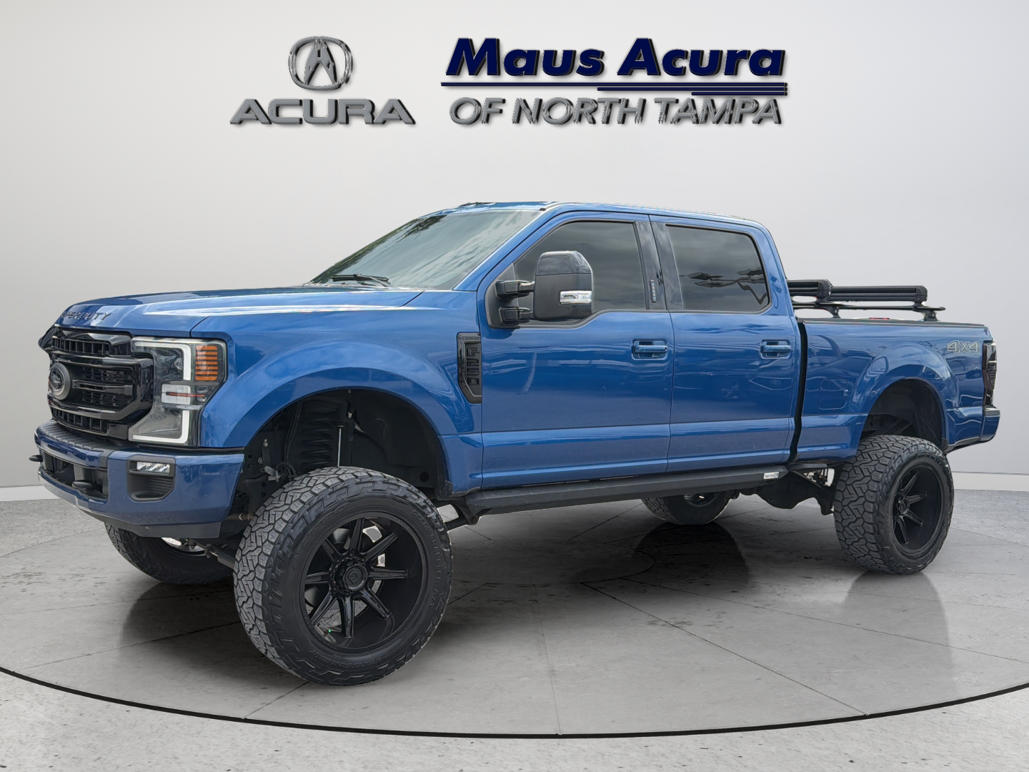 Used 2022 Blue Ford Lariat image 6