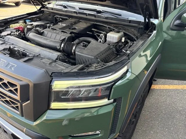 Used 2022 Tactical Green Metallic Nissan PRO-4X image 17