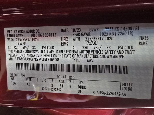 Used 2023 Red FORD ACTIVE image 30