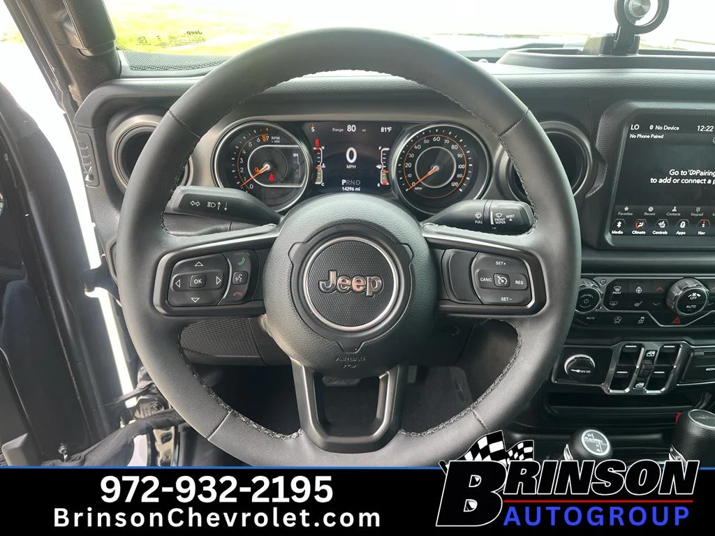Used 2023 Black Clearcoat Jeep Texas Trail image 10
