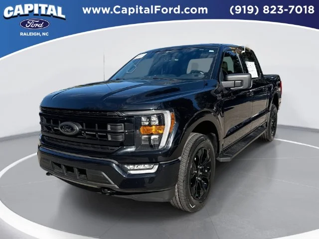 Used 2023 Black Ford XLT image 1