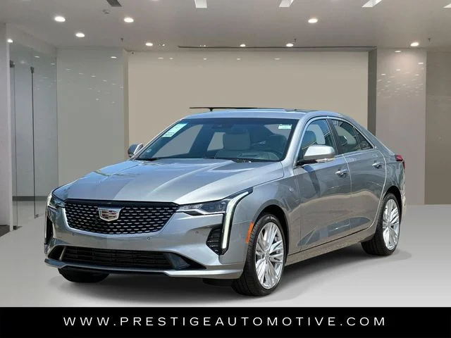 Certified Used 2023 Silver Cadillac Premium Luxury image 1