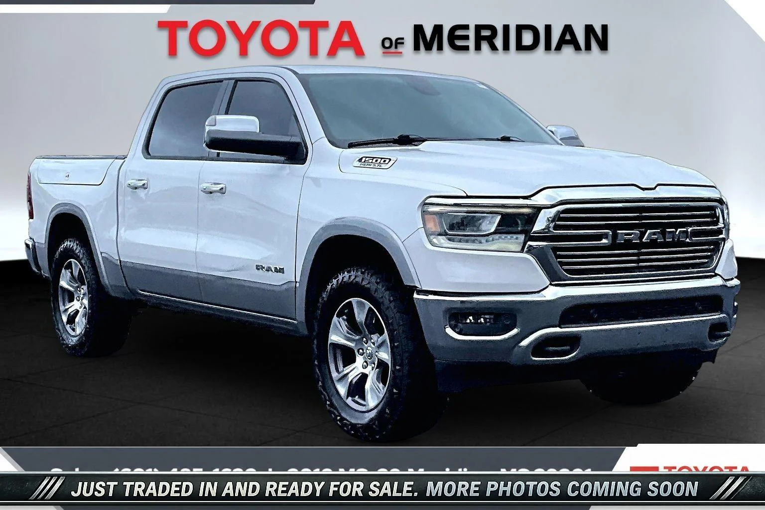 2020 RAM 1500 Laramie 4x4 Crew Cab 5'7's photo