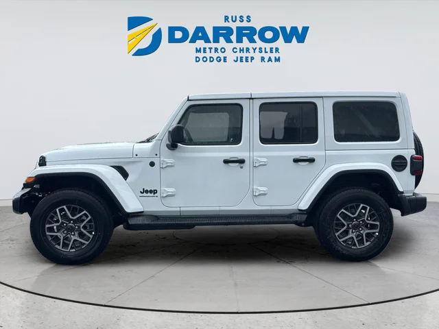 New 2026 Bright White Clear-Coat Exterior Paint Jeep Sahara image 2
