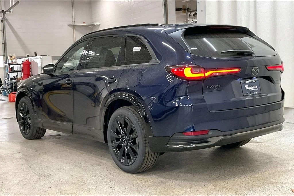 New 2026 Deep Crystal Blue Mica Mazda 3.3 Turbo S Premium Sport AWD image 3