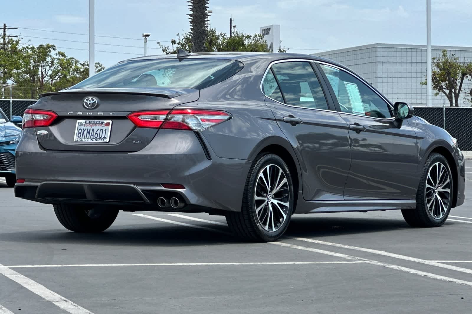 Certified Used 2019 Predawn Gray Mica Toyota SE image 4