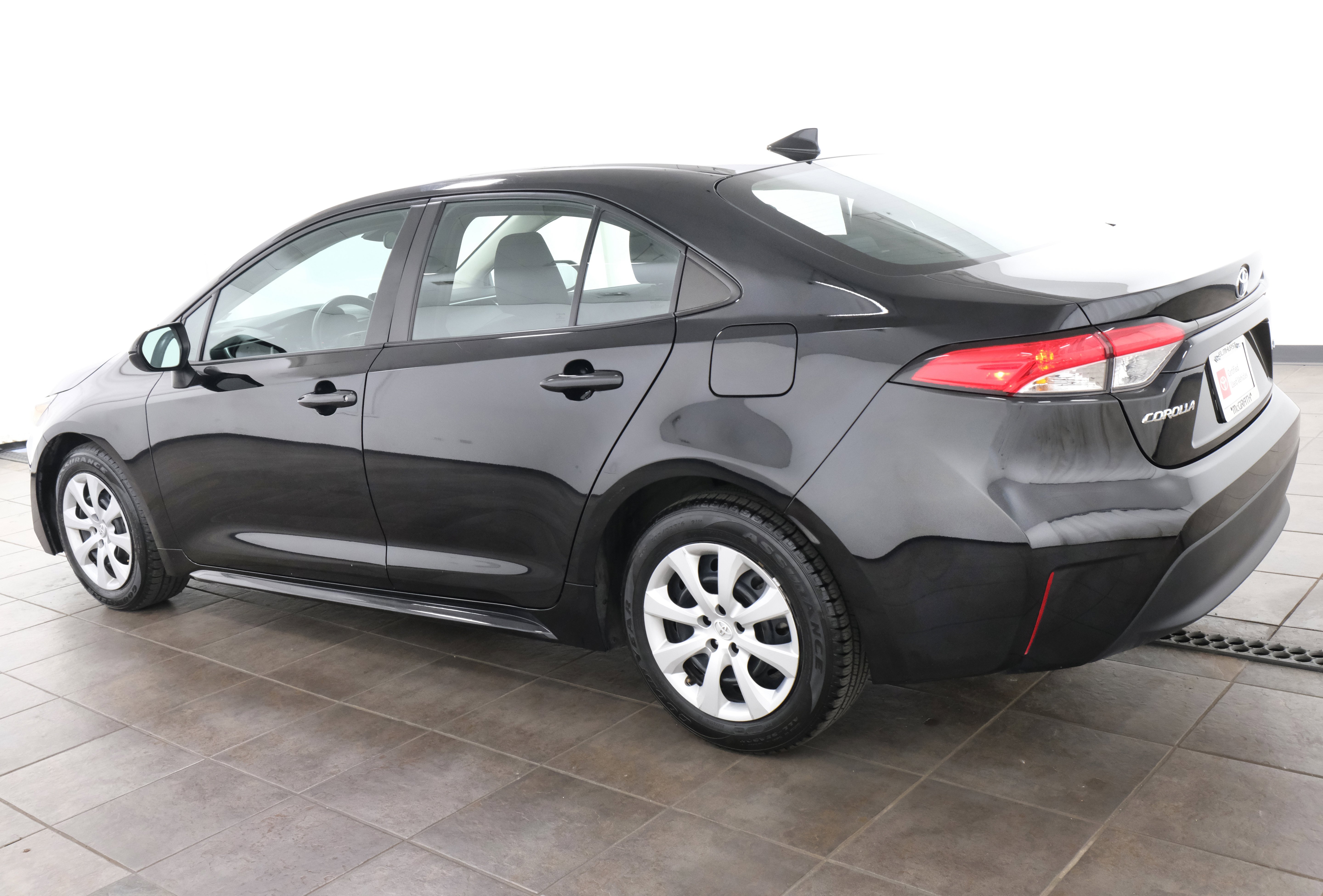 Certified Used 2024 Midnight Black Metallic Toyota LE image 4