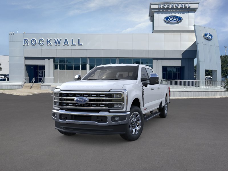 New 2026 Star White Metallic Tri-Coat Ford F-350® Lariat® image 2