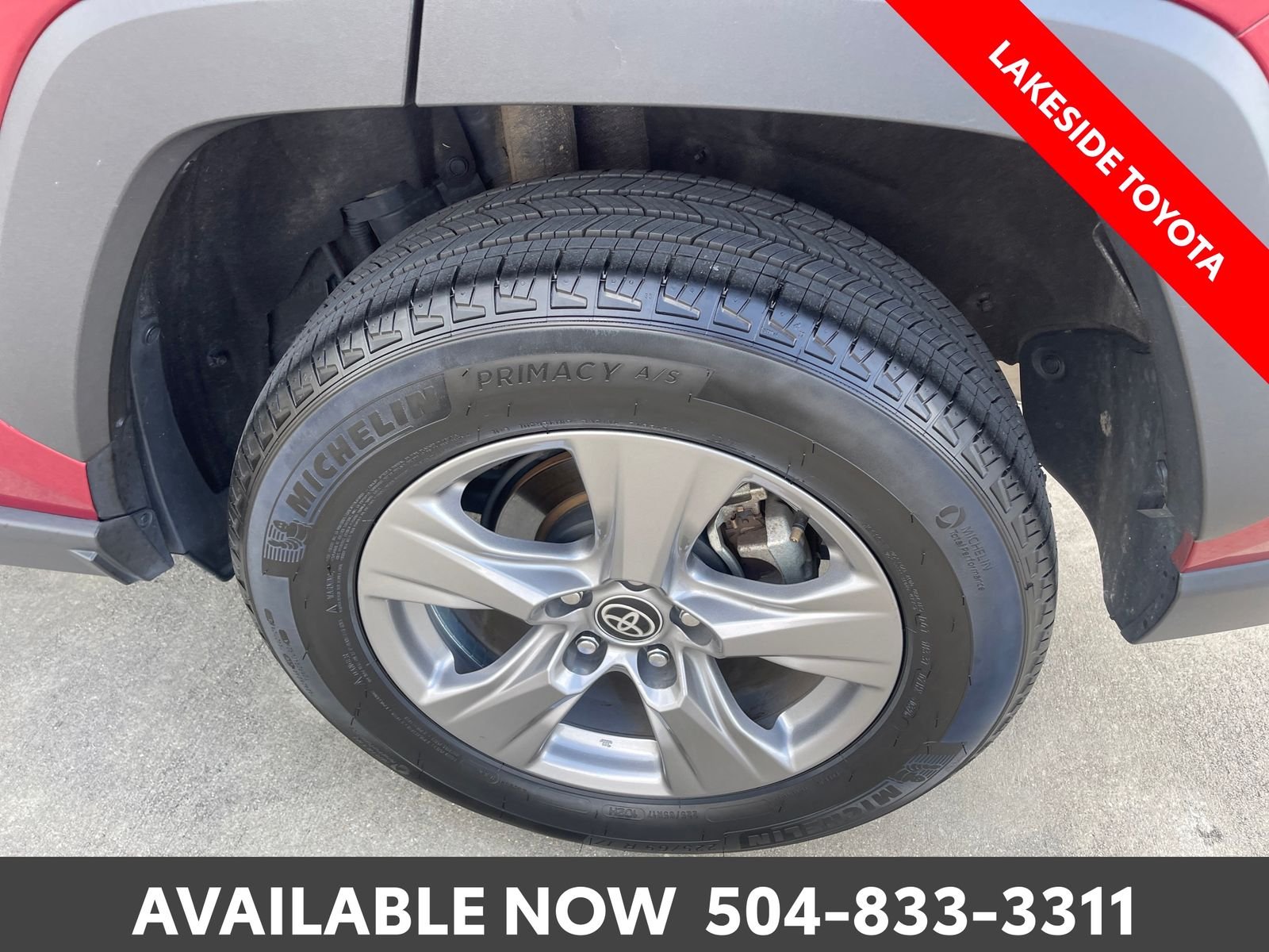 Certified Used 2025 Red Toyota XLE image 14