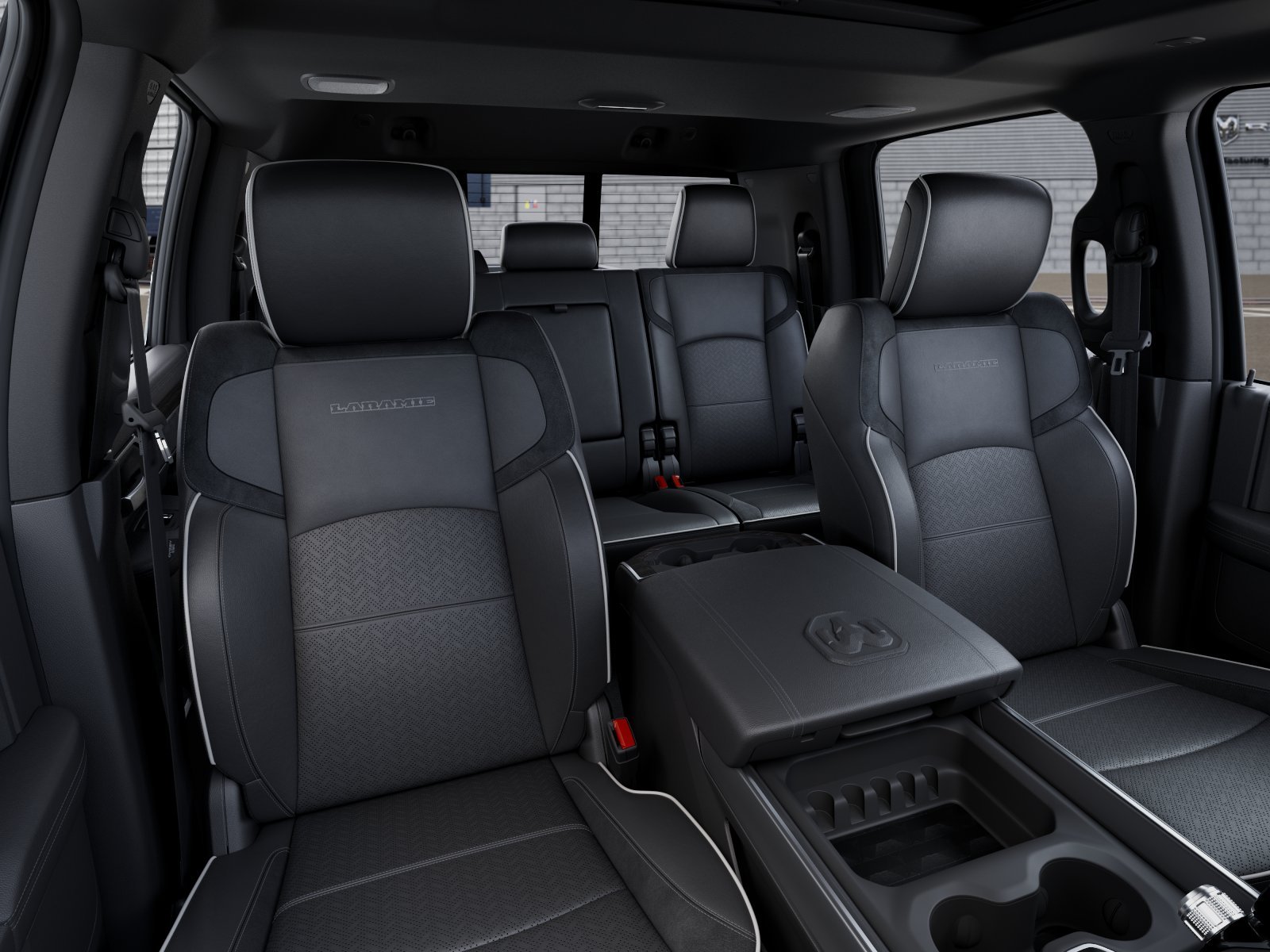 New 2026 Diamond Black Crystal Pearl-Coat Exterior Paint RAM LARAMIE image 9