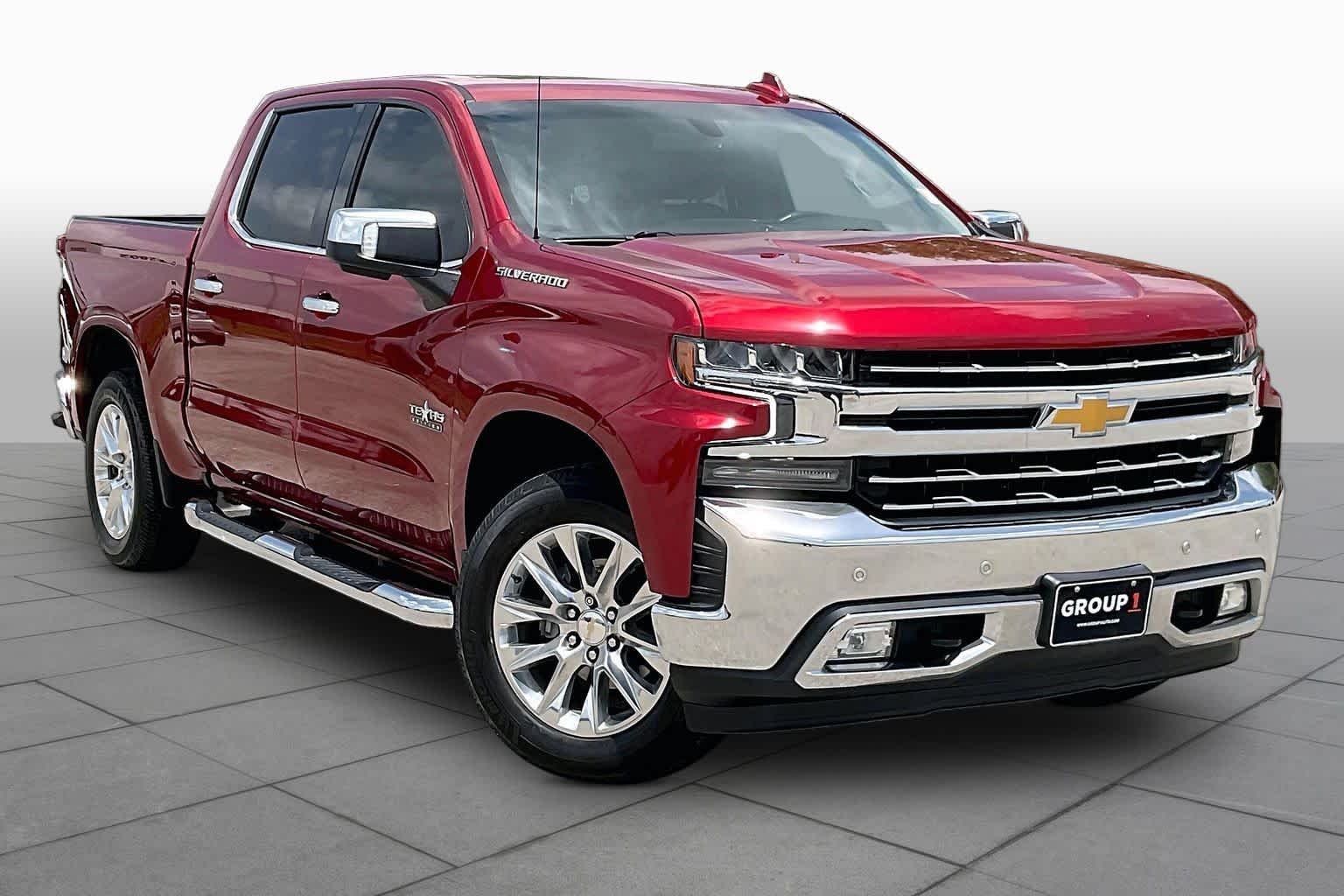 Used 2022 Cherry Red Tintcoat Chevrolet LTZ image 3