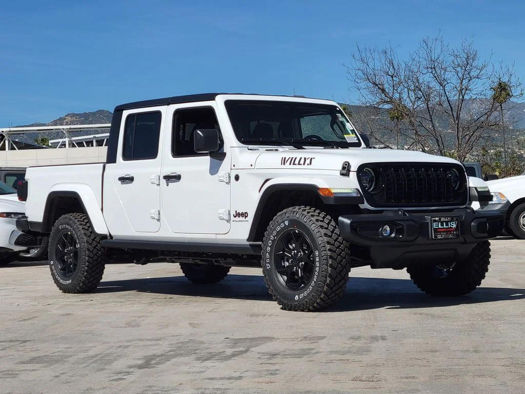 New 2026 Bright White Clear-Coat Exterior Paint Jeep Willys image 25