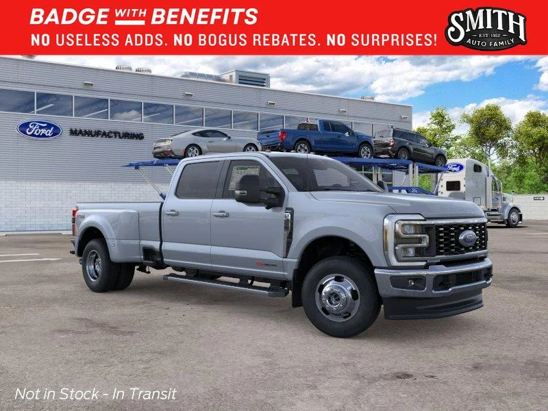 New 2026 GLACIER GRAY METALLIC TRI-COAT Ford LARIAT image 8