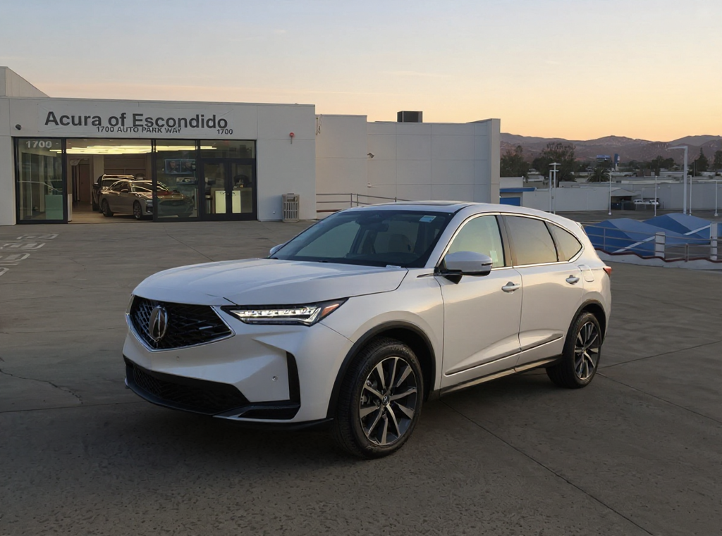 New 2026 Platinum White Pearl Acura Technology Package image 1