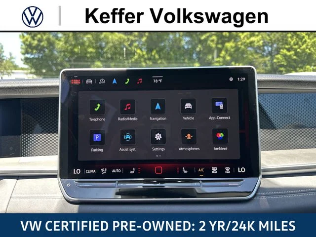 Certified Used 2025 White Volkswagen 2.0T SE image 26