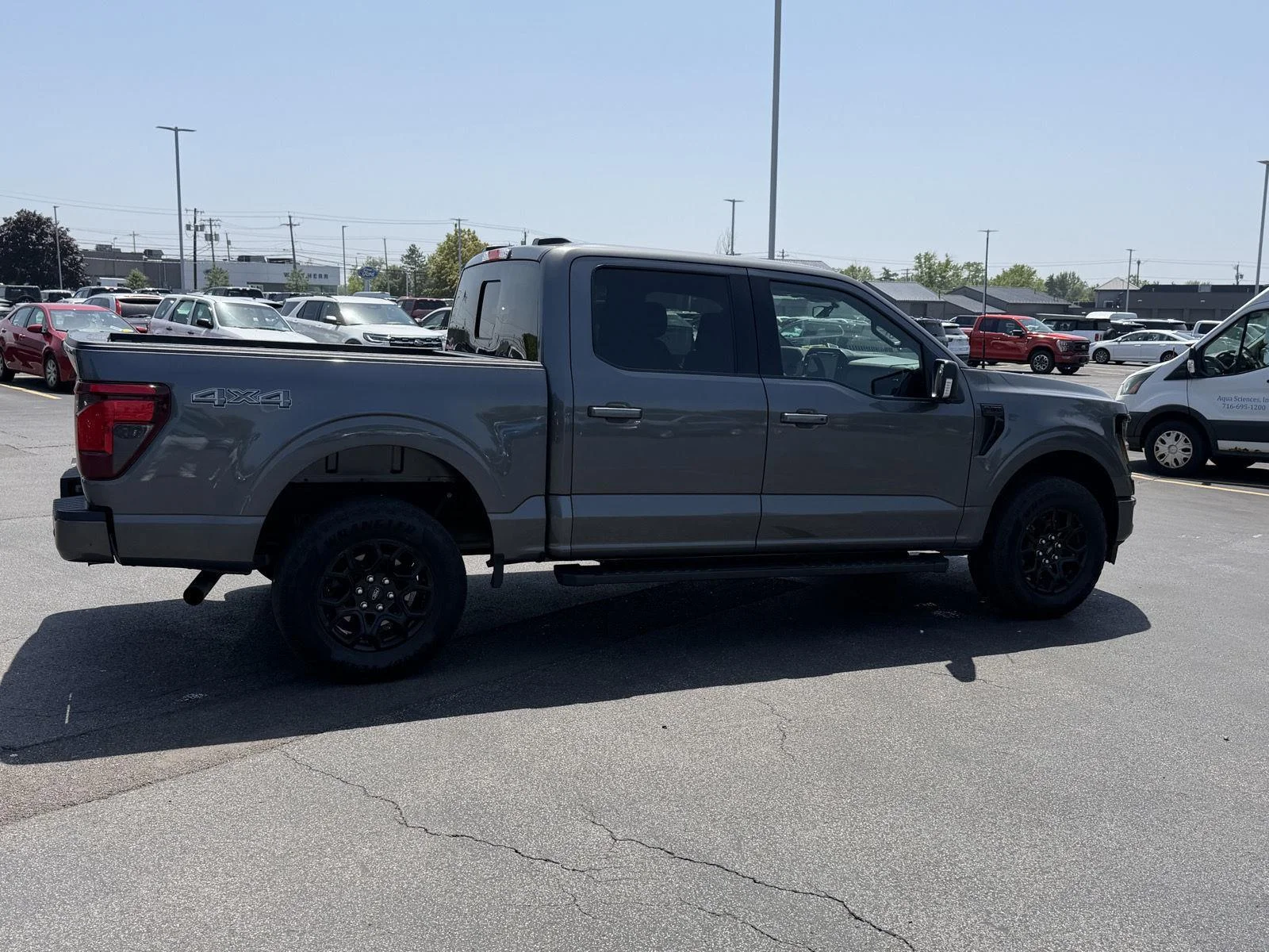 Used 2024 Carbonized Gray Ford XLT image 4