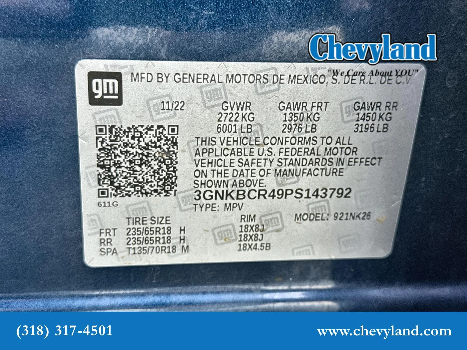 Certified Used 2023 Blue Glow Metallic Chevrolet 2LT image 32