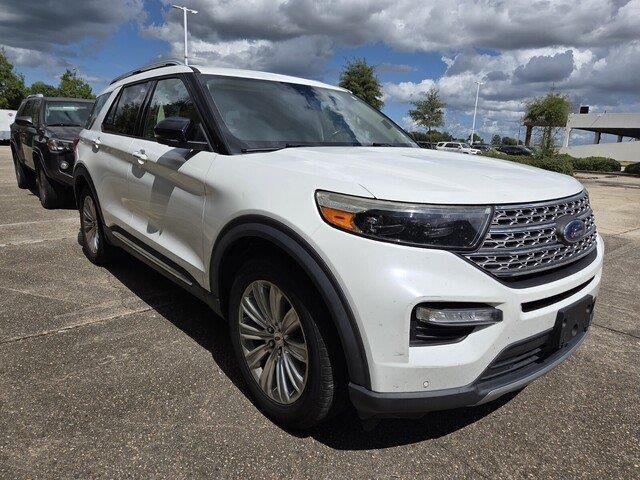 Used 2020 Star White Metallic Tri-Coat Ford Limited image 3