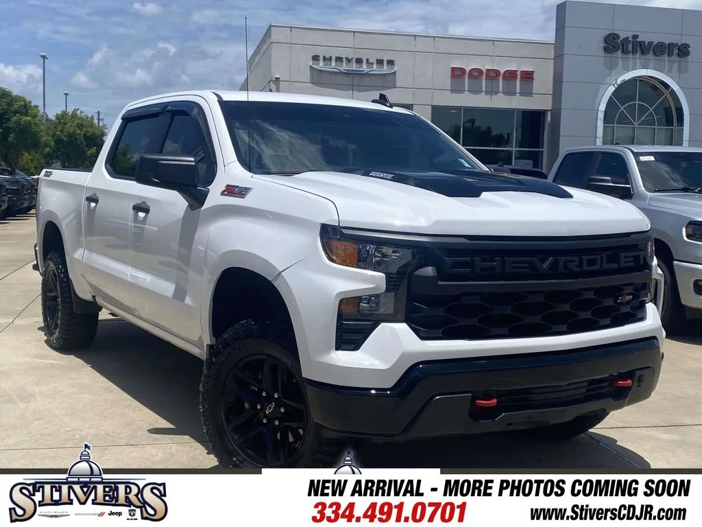 Used 2024 White Chevrolet Custom Trail Boss image 1