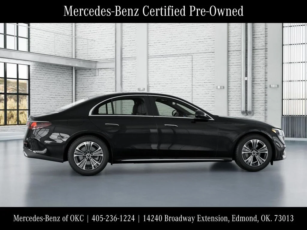 Certified Used 2025 Black Mercedes-Benz E 350 image 18