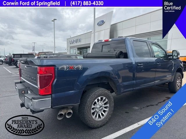 Used 2020 Blue Ford Lariat image 7