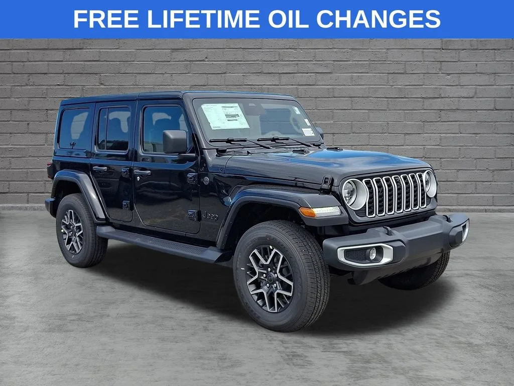 New 2027 Black Clearcoat Jeep Sahara image 1