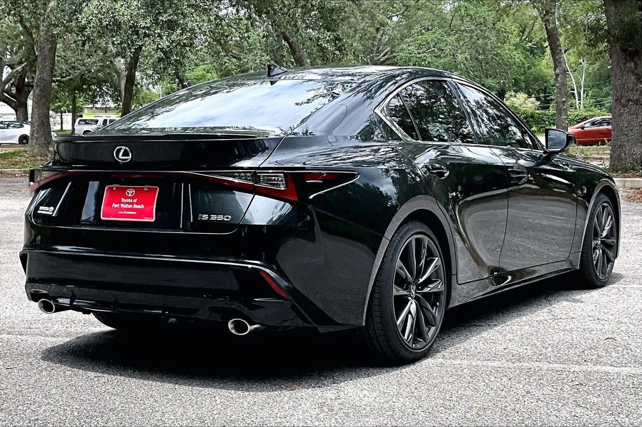 Used 2025 Black Lexus 350 F SPORT Design image 5