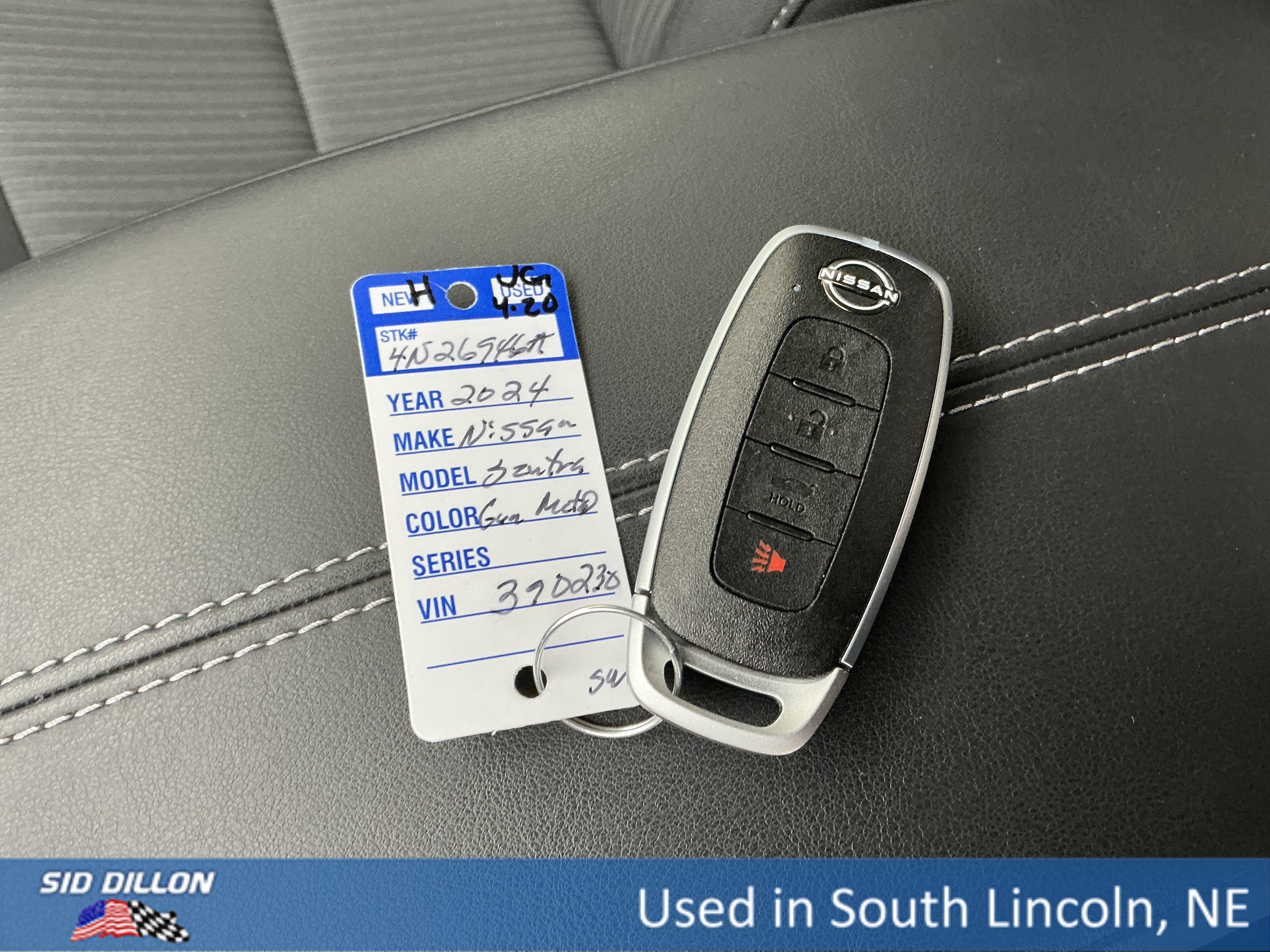 Used 2024 Gun Metallic Nissan SV image 8