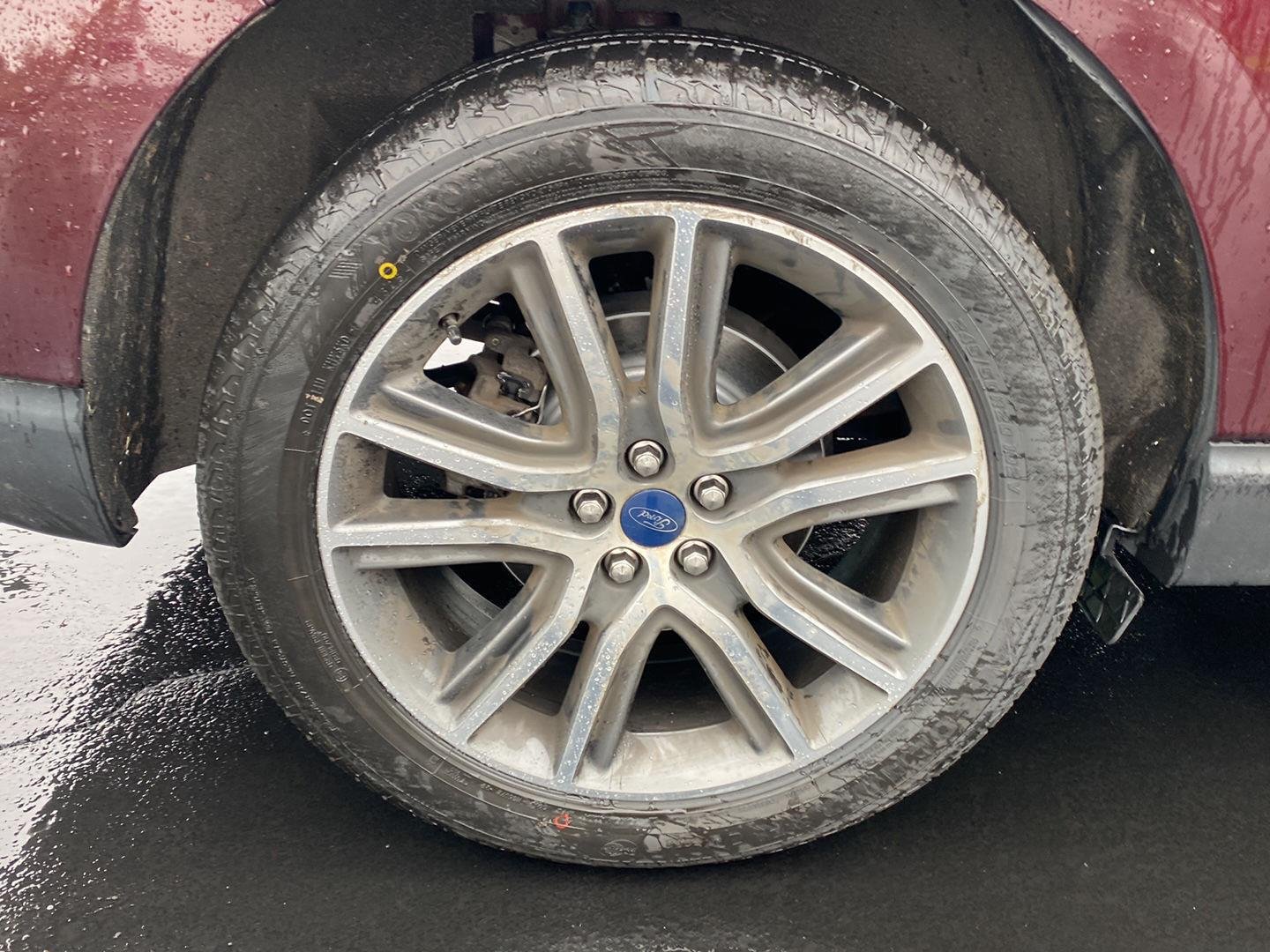 Used 2019 Burgundy Velvet Metallic Tinted Clearcoat Ford Titanium image 13