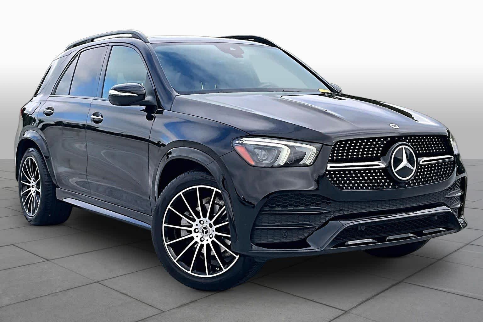 Used 2021 Obsidian Black Metallic Mercedes-Benz GLE 350 image 3