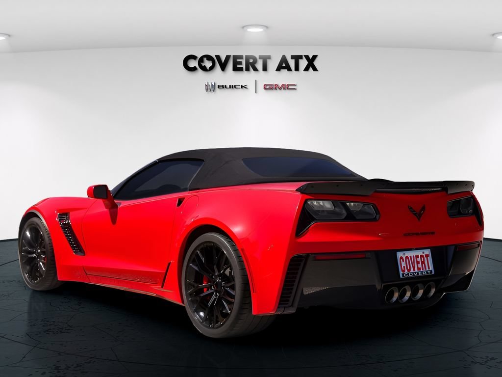 Used 2016 TORCH RED Chevrolet Z06 1LZ image 6