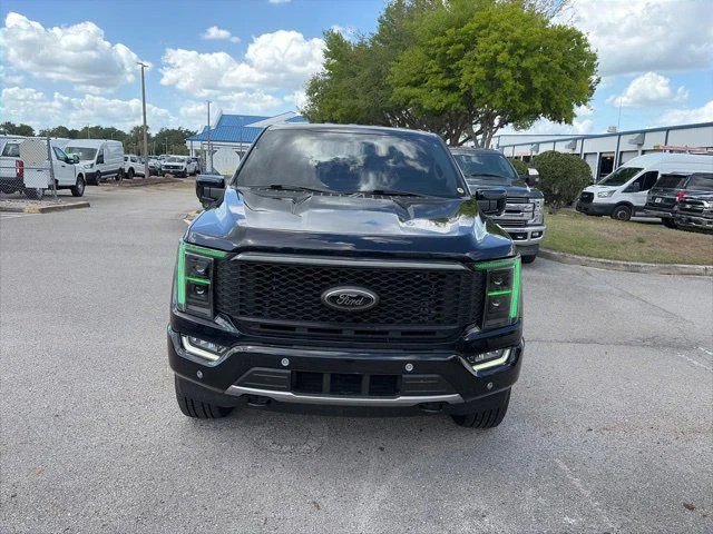 Used 2022 Blue Ford Lariat image 2