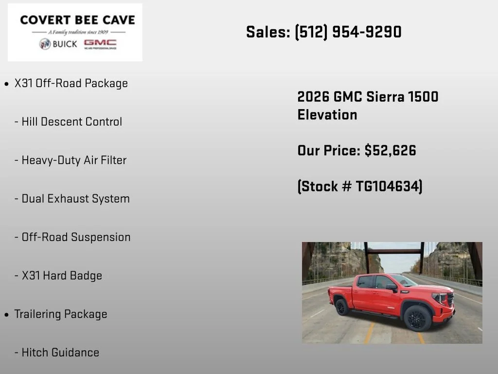 2026 GMC Sierra 1500 Elevation - Photo 36