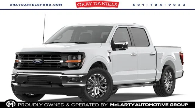 New 2026 White Ford XLT image 1