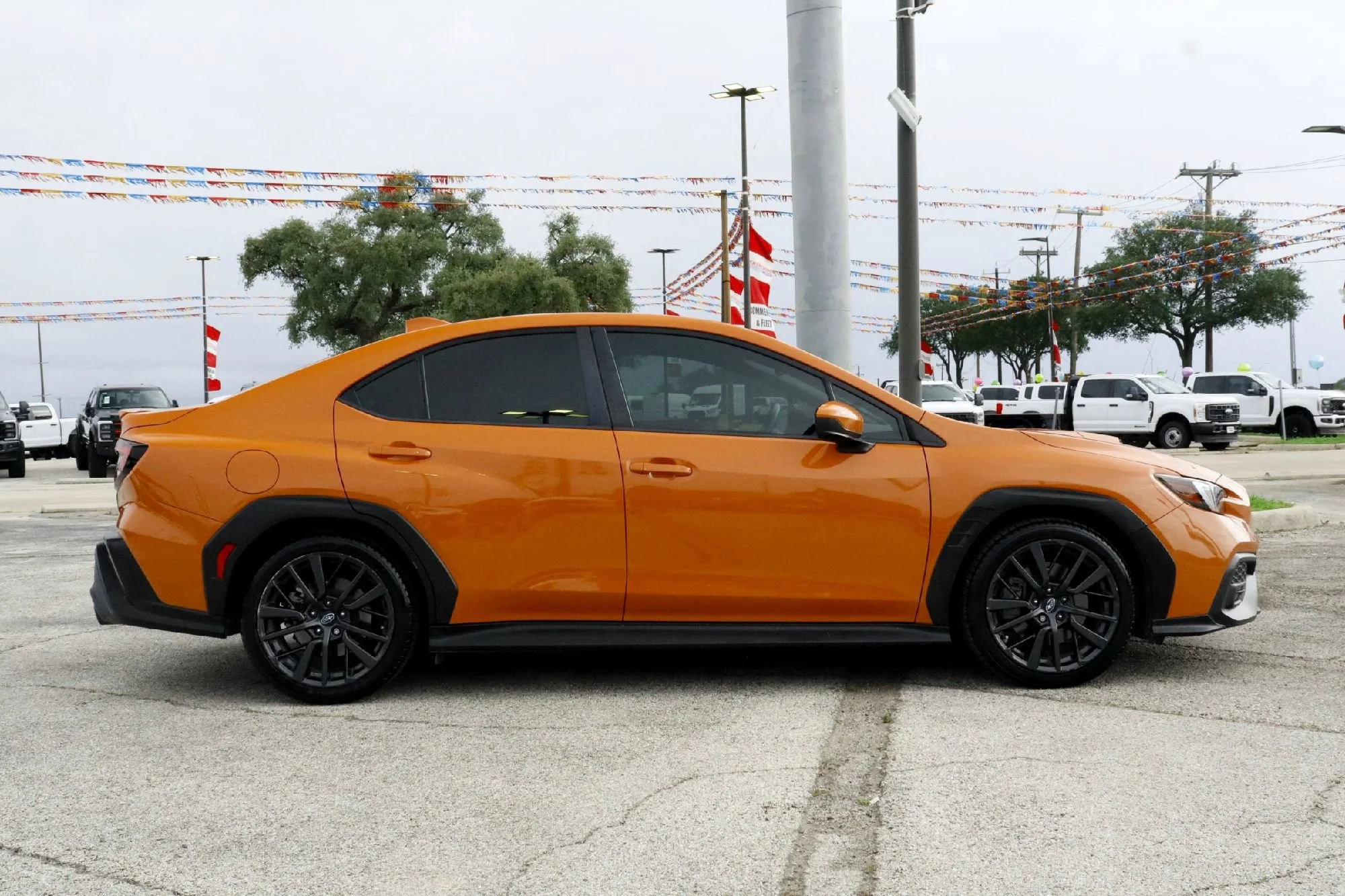 Used 2022 Solar Orange Pearl Subaru Premium image 4