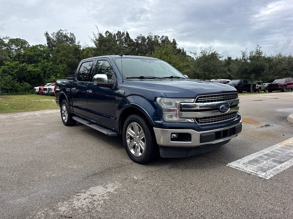 Used 2019 Blue Ford Lariat image 2