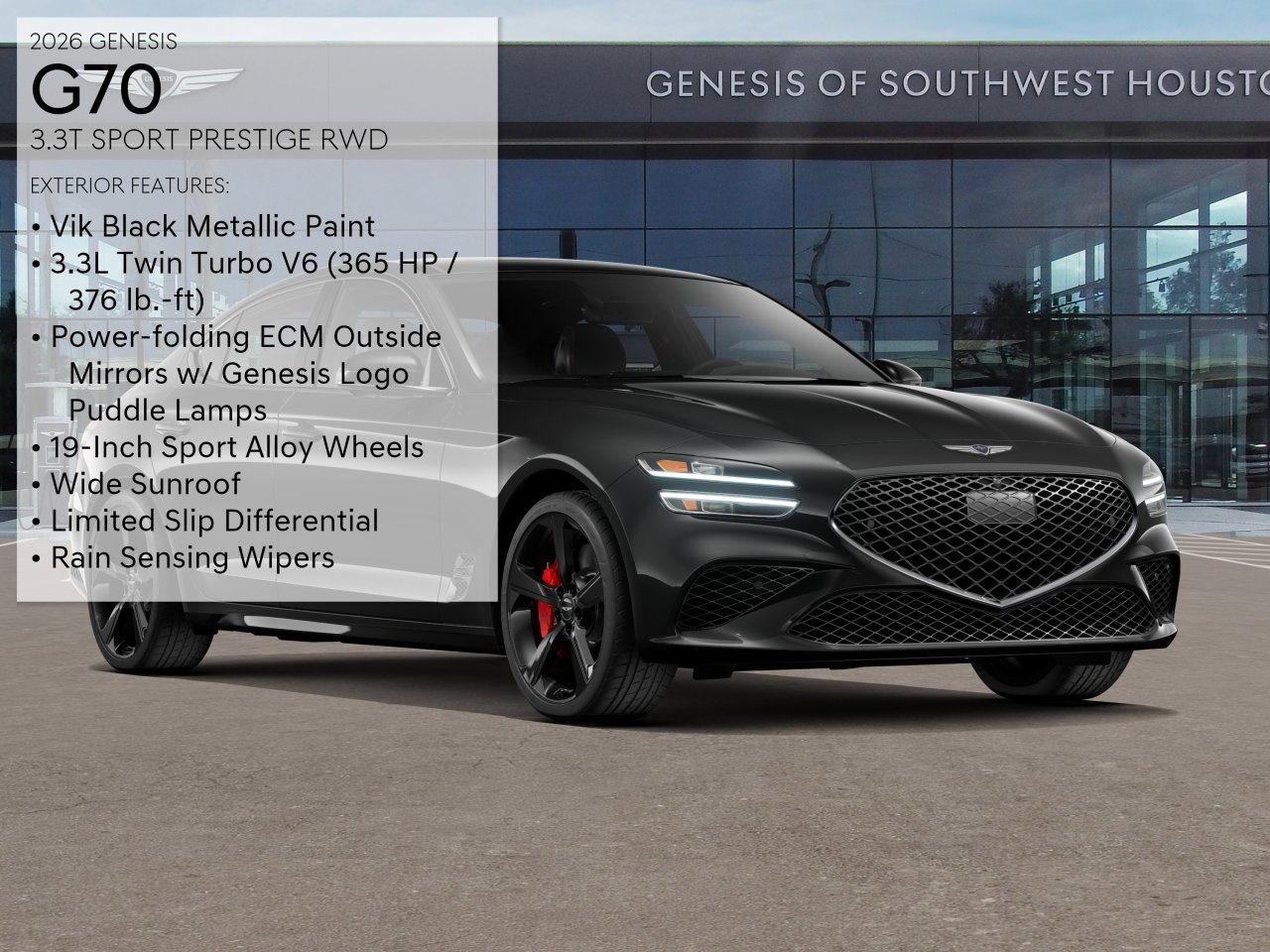 New 2026 Vik Black Genesis 3.3T SPORT PRESTIGE image 3