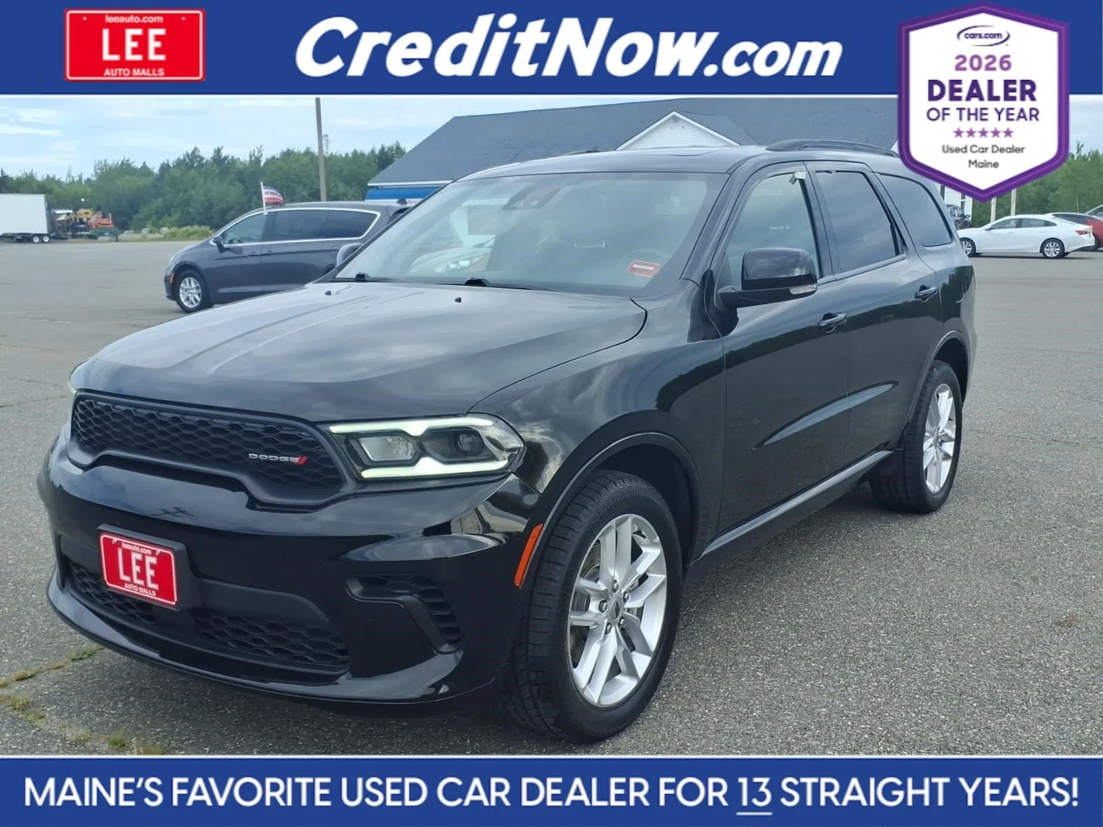 Used 2024 Black Clearcoat Dodge GT Plus image 1