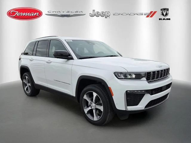 New 2026 Bright White Clear-Coat Exterior Paint Jeep Limited image 1