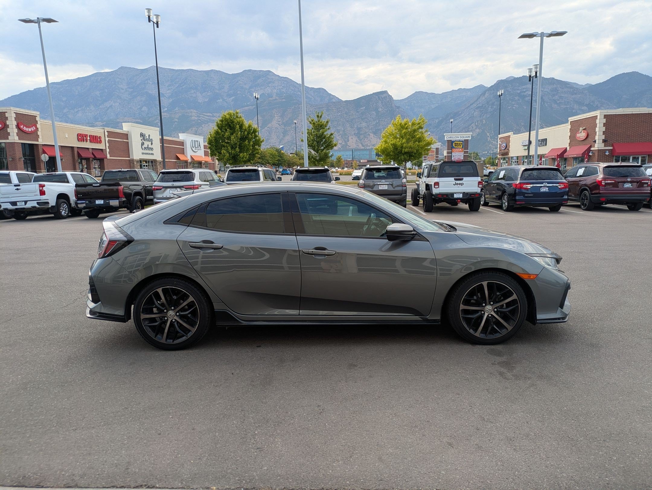 Certified Used 2020 Gray Honda Sport image 2