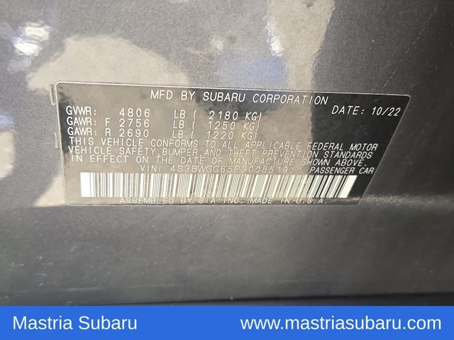 Used 2023 Gray Subaru Sport image 8