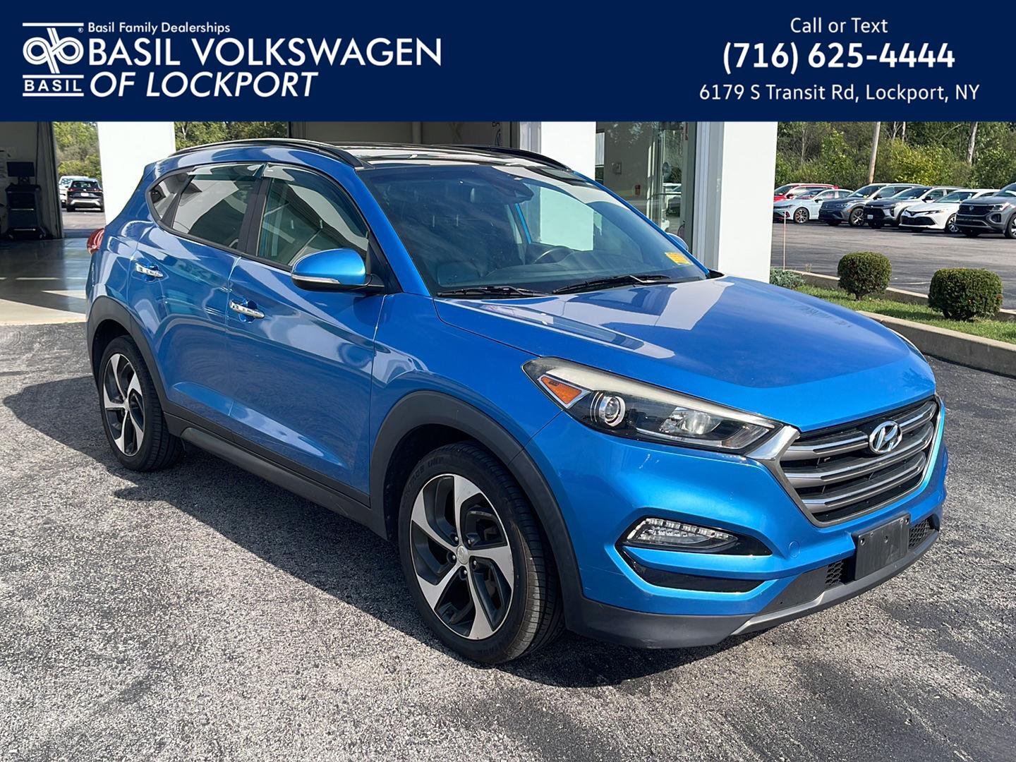 Used 2016 Caribbean Blue Hyundai Limited image 1