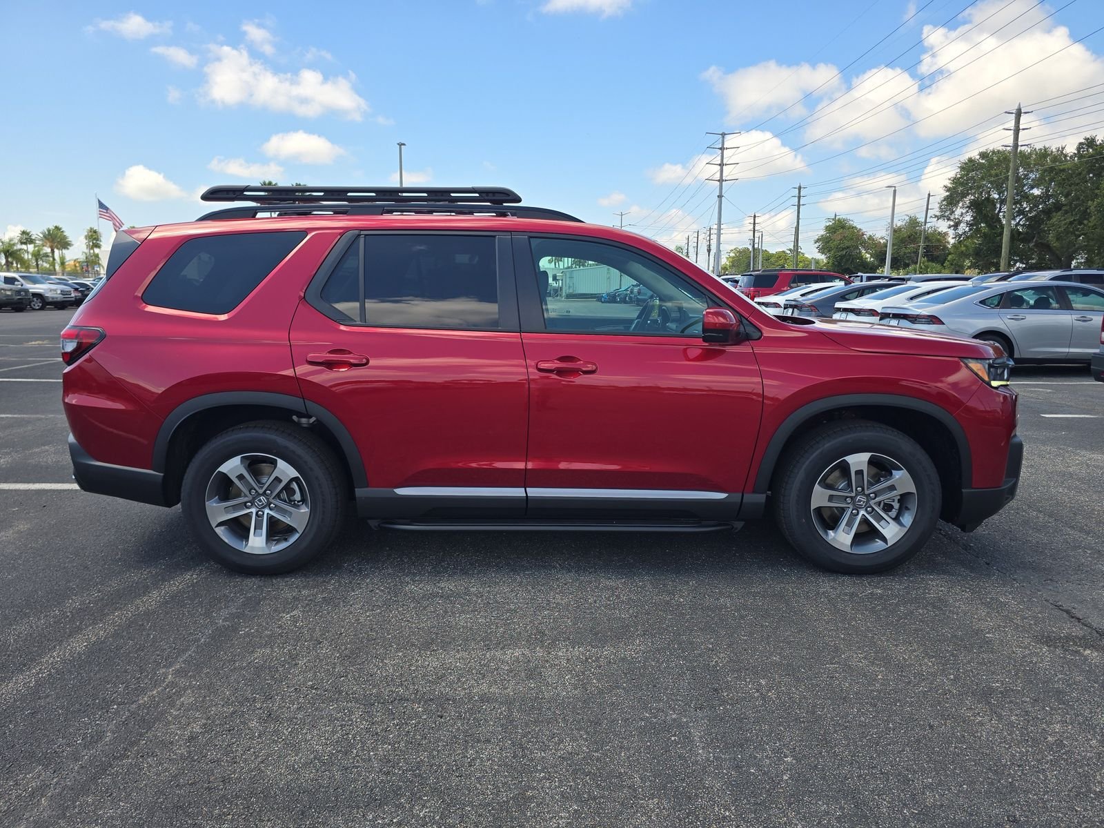 New 2026 Radiant Red Metallic II Honda EX-L image 3
