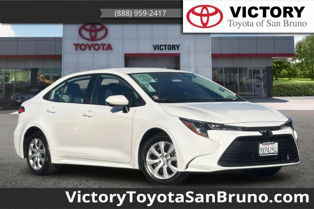 Used 2026 White Toyota LE image 1