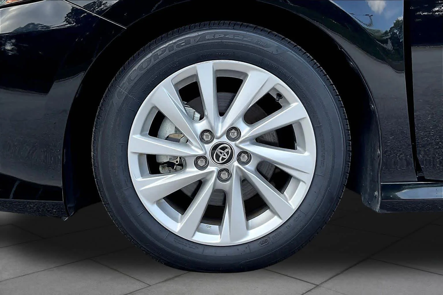 Used 2024 Midnight Black Metallic Toyota LE image 11