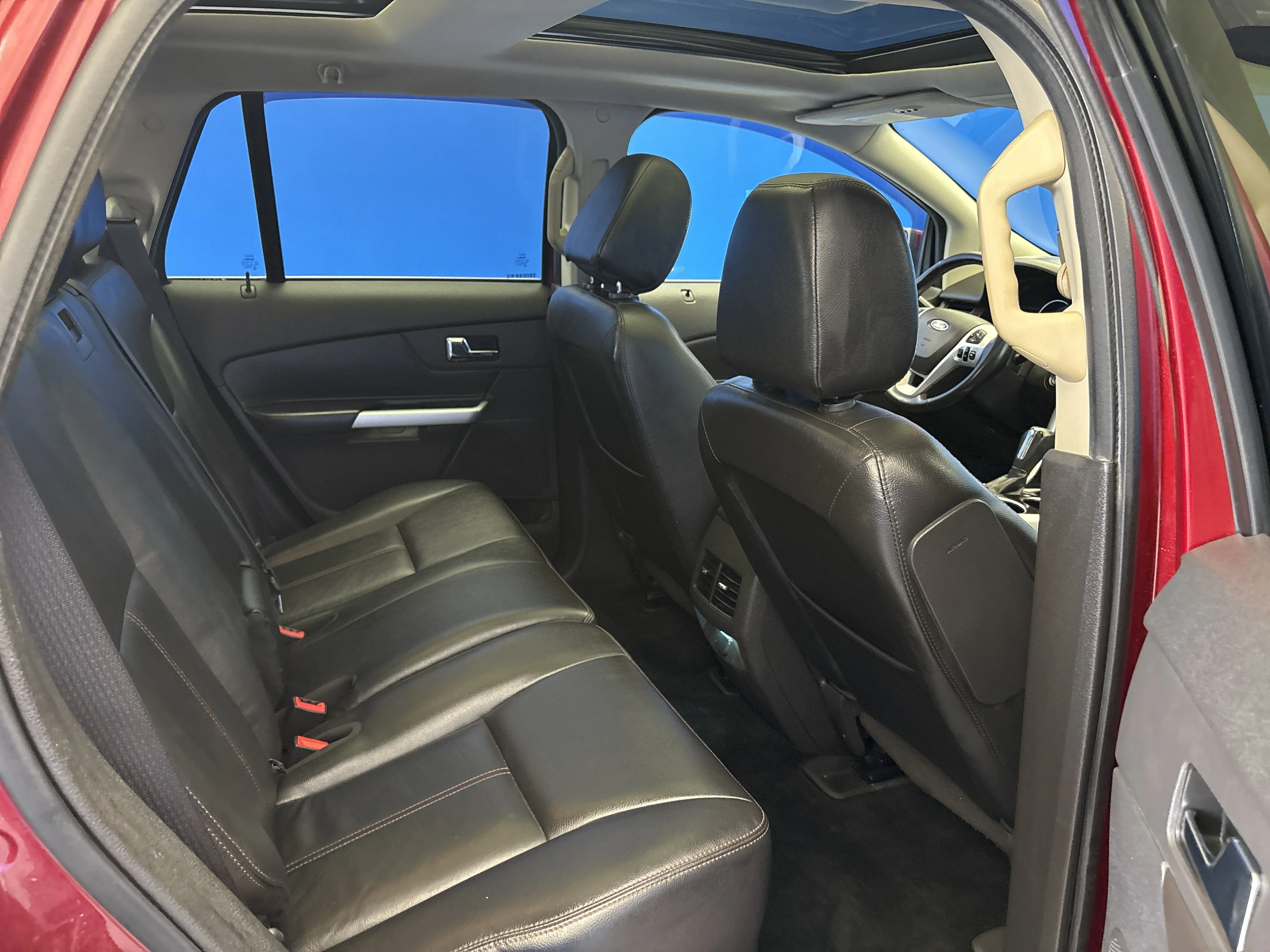 Used 2013 Ruby Red Metallic Ford Limited image 27