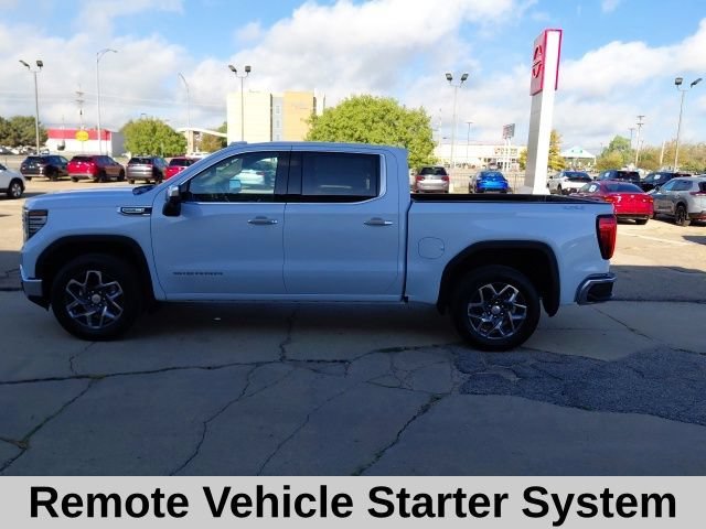 New 2026 Glacier White Tricoat GMC SLT image 8