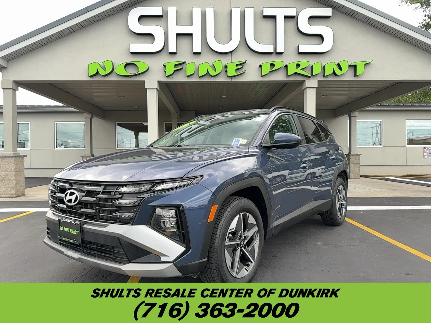 Used 2025 Atlantis Blue Hyundai SEL image 1