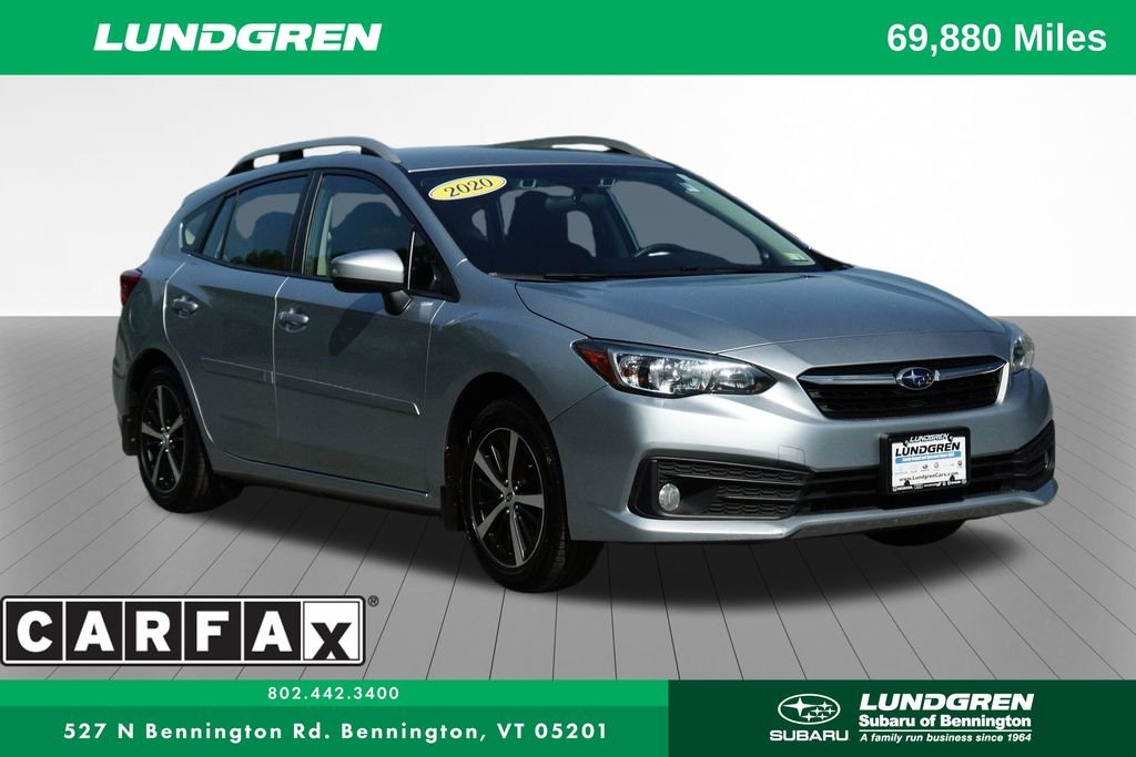 Used 2020 Silver Subaru Premium image 1