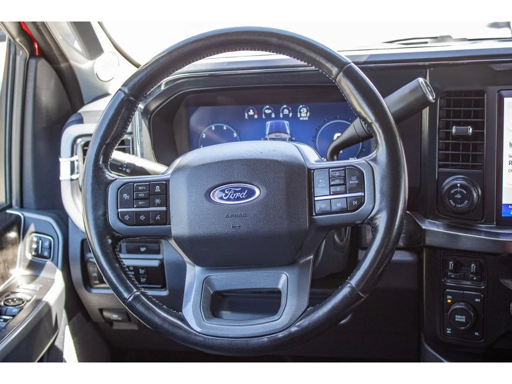 Used 2023 Rapid Red Metallic Tinted Clearcoat Ford LARIAT image 40